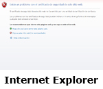 Aviso de seguridade Internet Explorer (Abrirase nunha nova xanela)
